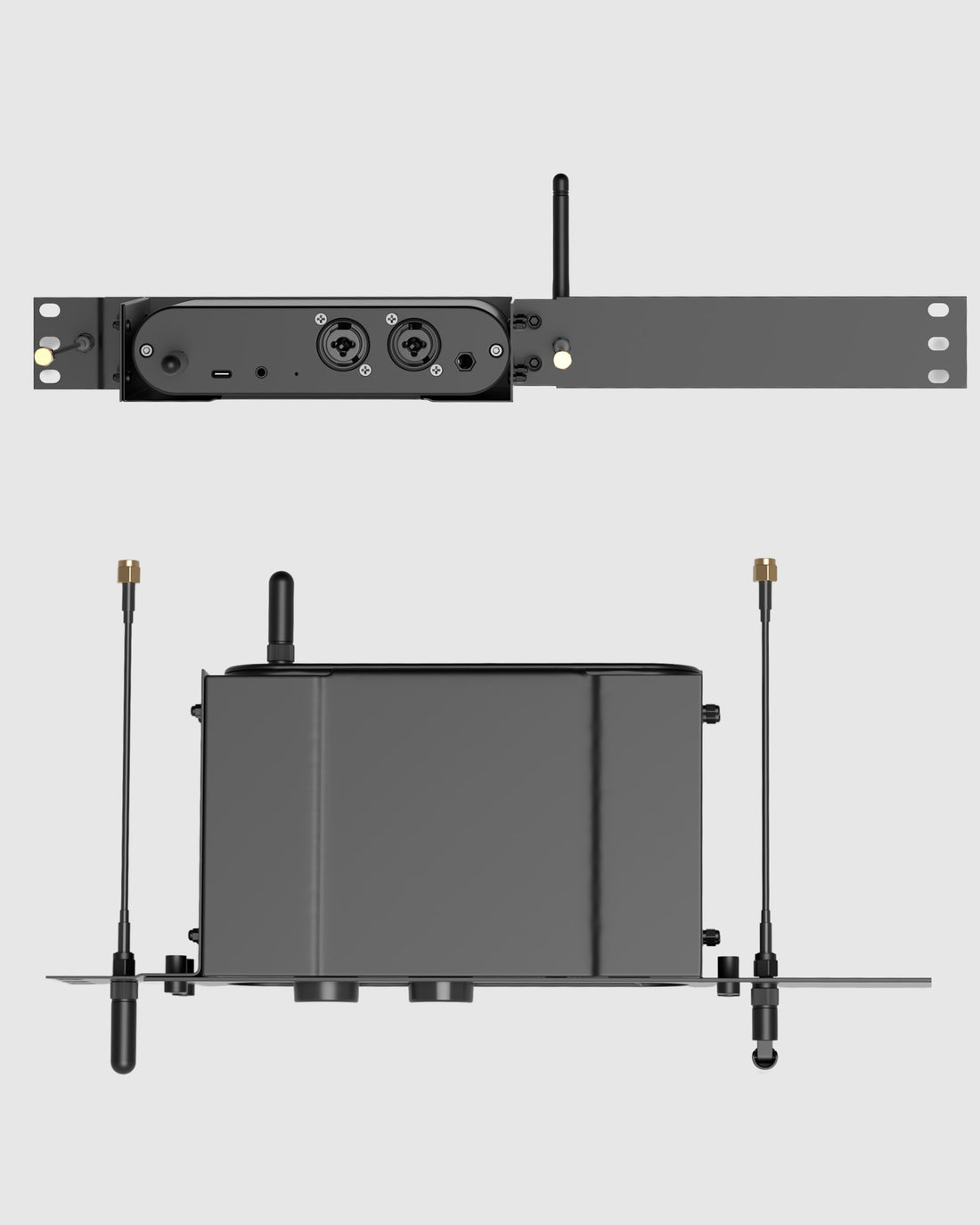 Single Rack Mount Kit for AirCast bottom & front