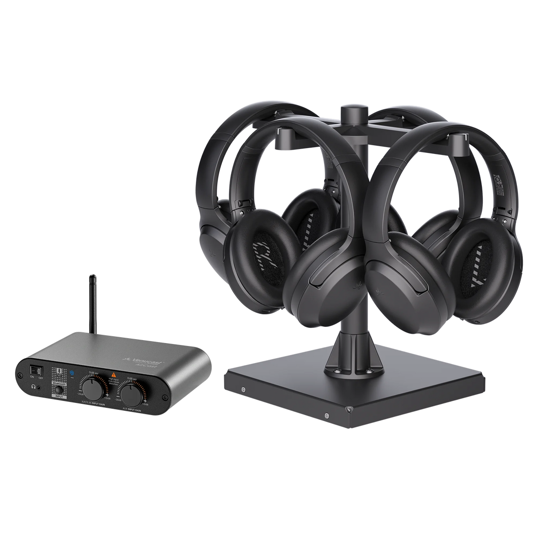 AuraPlex H4 Pro Auracast Assistive Listening System for Theaters & Public Venues. Compatible with Auracast Headphones & Hearing Aids