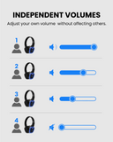 6-Pack V-UT90 Headphones