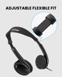 3-Pack Wired On-ear Headphones