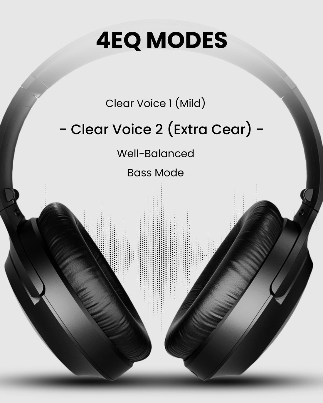Aria Aura T four sound modes for clear voice and balanced listening
