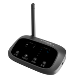 Audiplex M3 & MX Add-on Transmitter – Multi-Channel Audio Transmitter for Group Listening in Churches, Conferences, and Public Venues with Optical, AUX, Bluetooth, and Microphone Support, Up to 165ft Wireless Range.