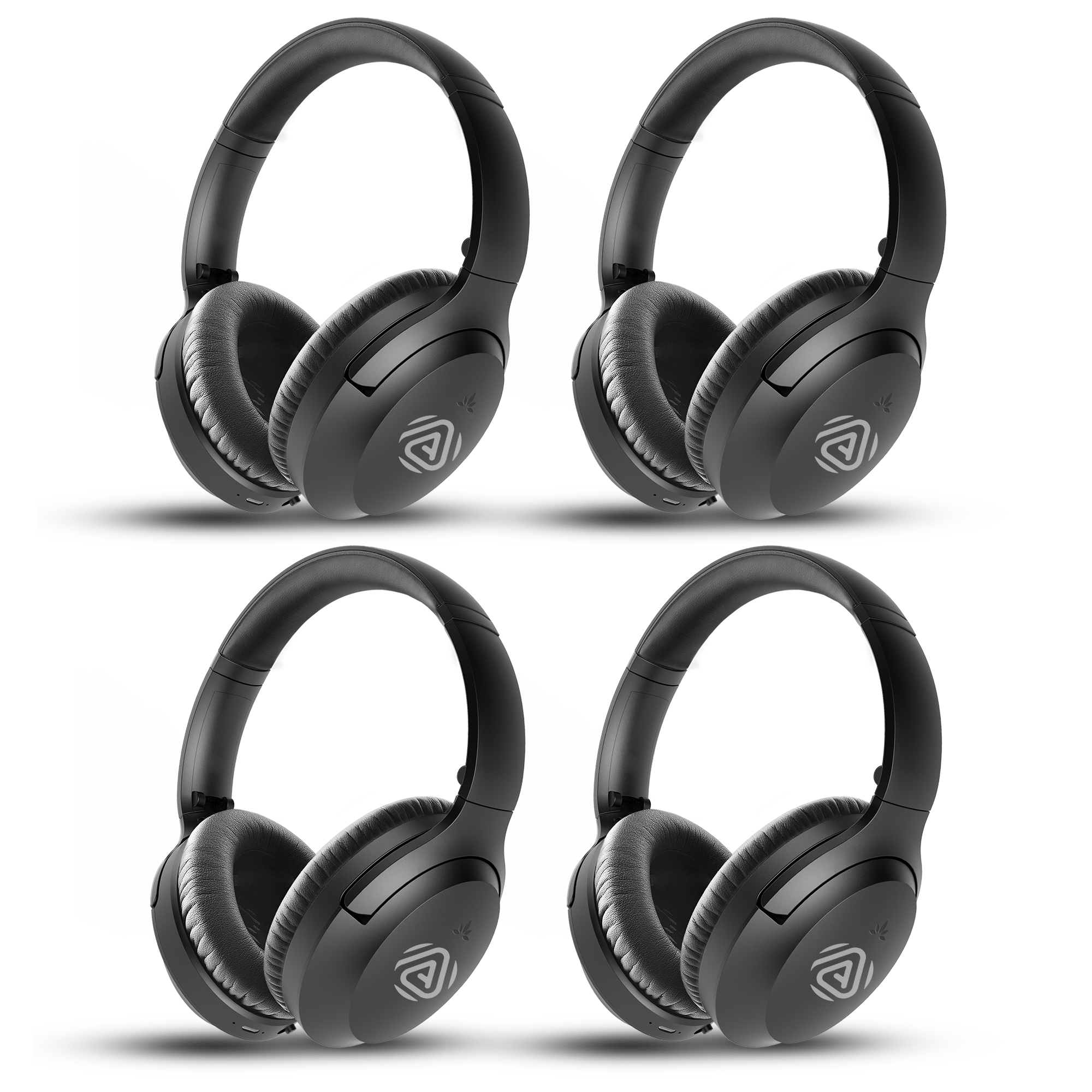 Aria Aura 4 Bluetooth Auracast TV headphones for audio in home, churches, museums, and public venues with shared listening.