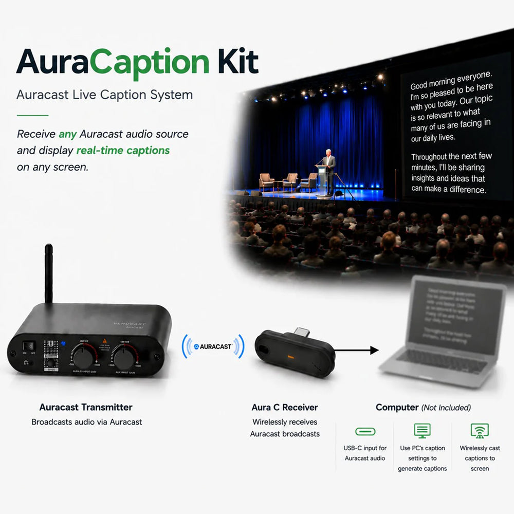 AuraCaption Kit