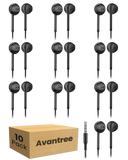 Wired earbuds
Wired earbuds for auraclip receivers- Audiplex & AuraPlex receivers , 10 pack -  supports 3.5mm AUX port 
