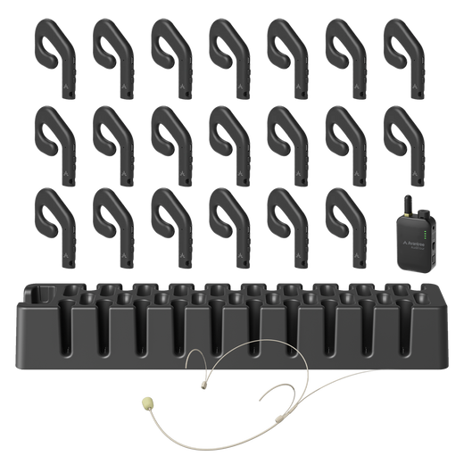AudiTour & Add-on Open-ear Headphones with Lanyards (10 Pack)