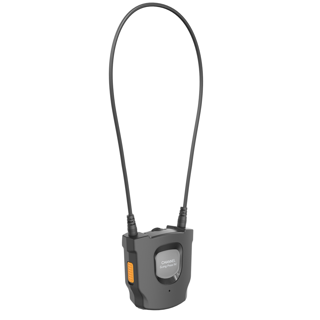 AuraCoil-RX Auracast Receiver with Built-in T-Coil Neckloop for Hearing Aids, Assistive Listening for Churches, Theaters &amp; Public Venues, L/R Balance &amp; Volume Control