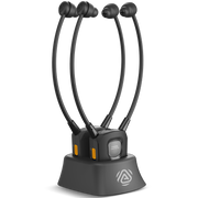 AuraBand 2-Pack Auracast Wireless Earbuds for Seniors. Assistive Listening for Public Venues. Clear Auracast broadcast audio in churches, nursing homes, senior centers, clinics, and community events. 