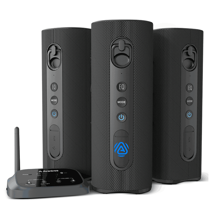 Harmony A1 Multi-Room LE Audio Auracast Venue Speaker System for Home & Events for shared sound.