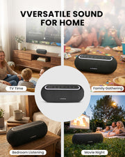 Harmony A2 Solo Premium Sound LE Audio Auracast Venue Speaker for TV, bedrooms, family gatherings, and small venues with single or multi-speaker for multi-room  set-up