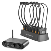 53901 Auracast Assistive Listening System for Churches Aircast & Dual Receivers. Ideal for nursing homes, clinics, and training spaces
