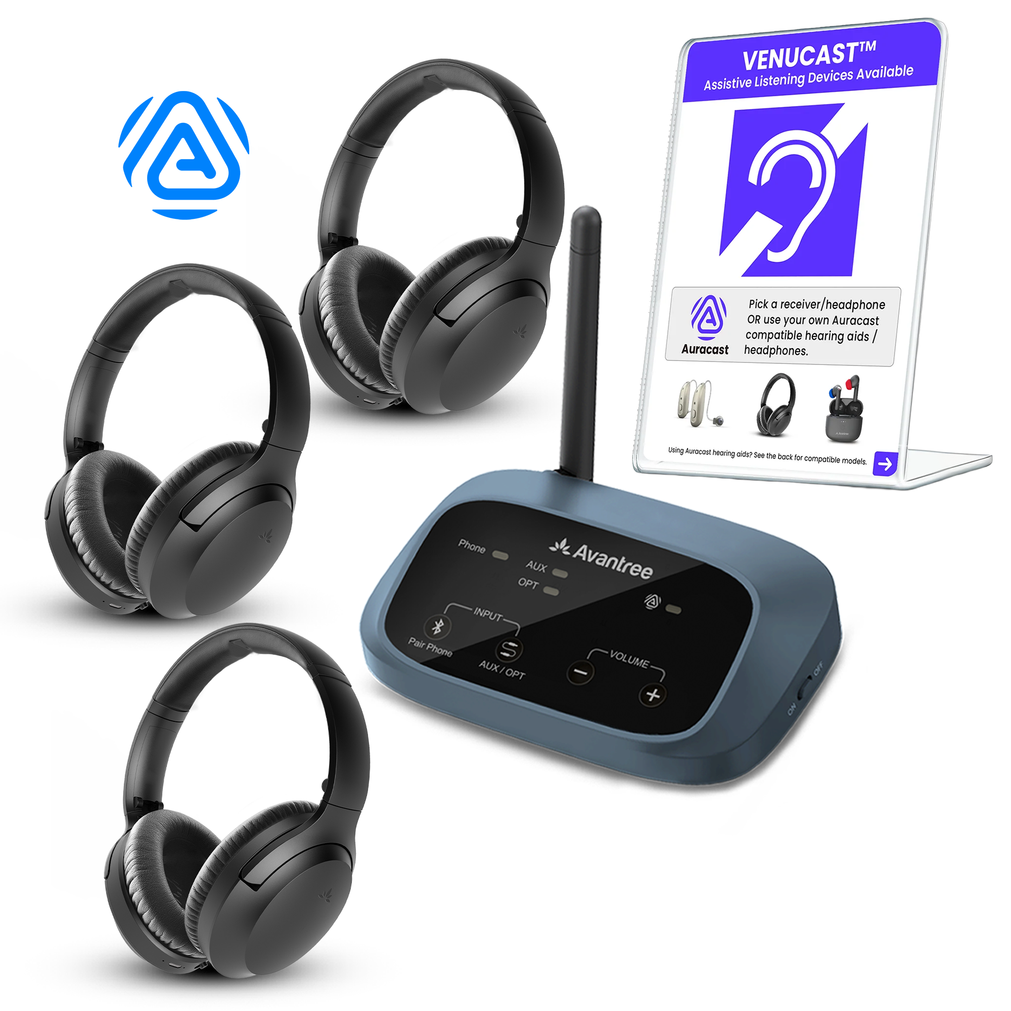 5490R Aura Auracast Headphones