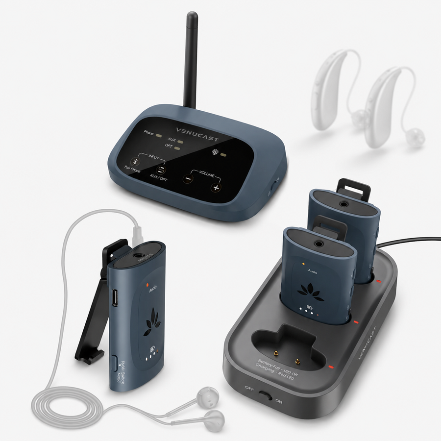 AuraPlex M3 Auracast Assistive Listening System for Churches and Public Spaces