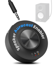 AuraLink Auracast & Bluetooth 5.4 Audio Venue Receiver with Qualcomm Chip, 20H Playtime, AUX Output, Multi-Speaker & Multi-Room Streaming
