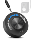 AuraLink Auracast Bluetooth receiver for TV watching , 20H Playtime, AUX Output, Multi-Speaker and amp; Multi-Room Streaming