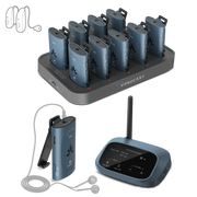 AuraPlex MX Auracast Venue Transmitter for Churches & Public Spaces. Compatible with Auracast enabled hearing aids and receivers.