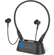 Loop Auracast Neckband Earbuds with Charging Dock Auracast TV Earbuds with Clear Dialogue & Easy Charging Dock