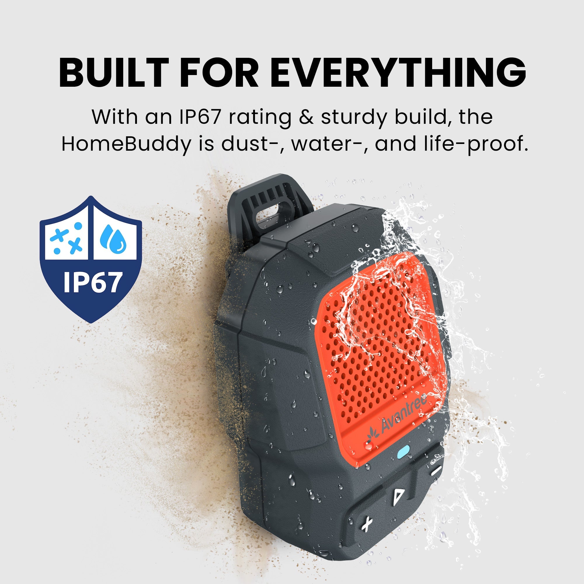 ShareCast 
Auracast wireless speaker
Waterproof Speakers for Any Group Activity with IP67 rating and sturdy build 
Dust , life and water proof 
