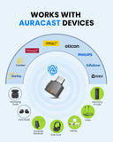 C82 Aura | USB Auracast Audio Transmitter Adapter