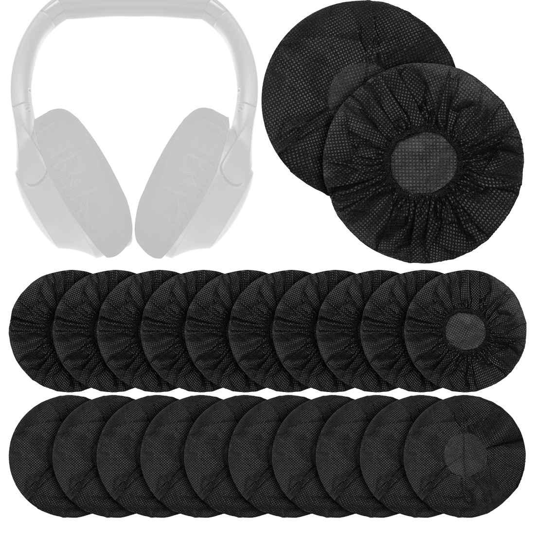 Disposable Stretchable Over-ear Headphones Ear Pad Covers