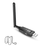 DG60 Aura USB-A Auracast Venue Transmitter for PCs with long-range group listening, for classrooms and training with hearing aids, headphones, receivers.