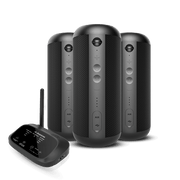 Harmony 2 Multi-Room Wireless Venue Speaker System for Home & Events, synchronized playback with under 30 ms latency, across all speakers.