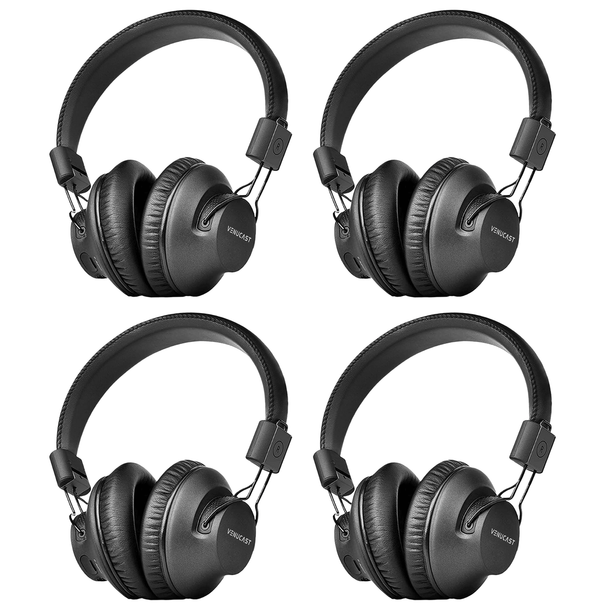 LitePlex 4
4 pack Auracast Headphones for Churches, Classrooms & meetings