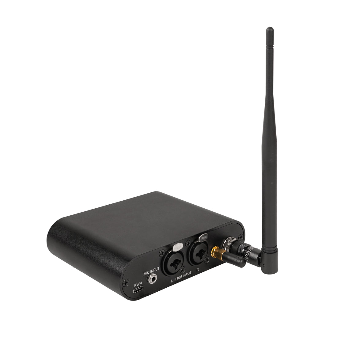 V-UT90 Transmitter , adapters to connect to a PC, mixer, DJ controller, or microphone for Group Listening in Churches, Conferences, and Public Venues