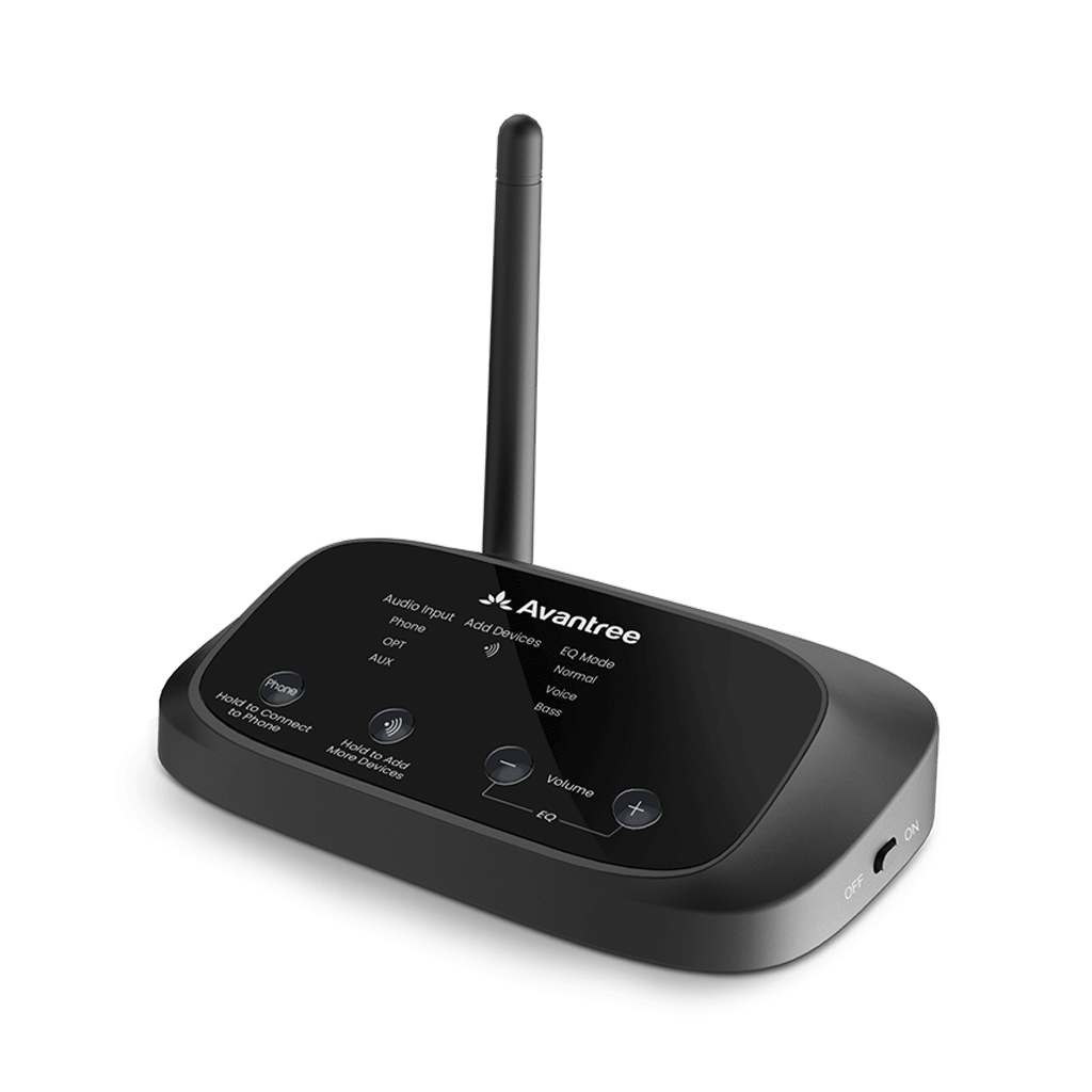 Avantree Flex Base 2, Extra Transmitter ONLY for Avantree Harmony / Quartet System - Not Compatible with Other Bluetooth Headphones / Speakers

