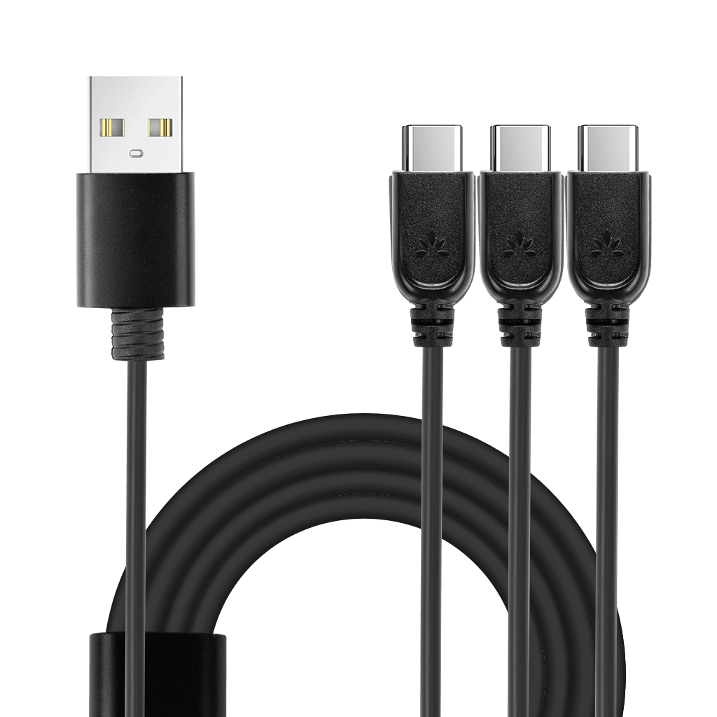 3-in-1 60CM USB to Type C charging cable
