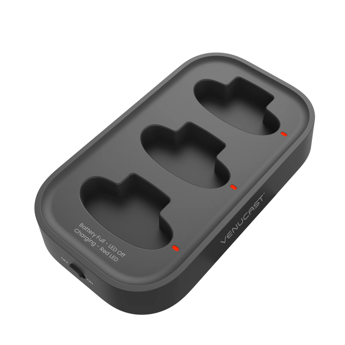 Charging Dock for AuraPlex M3 Receivers 5x3''