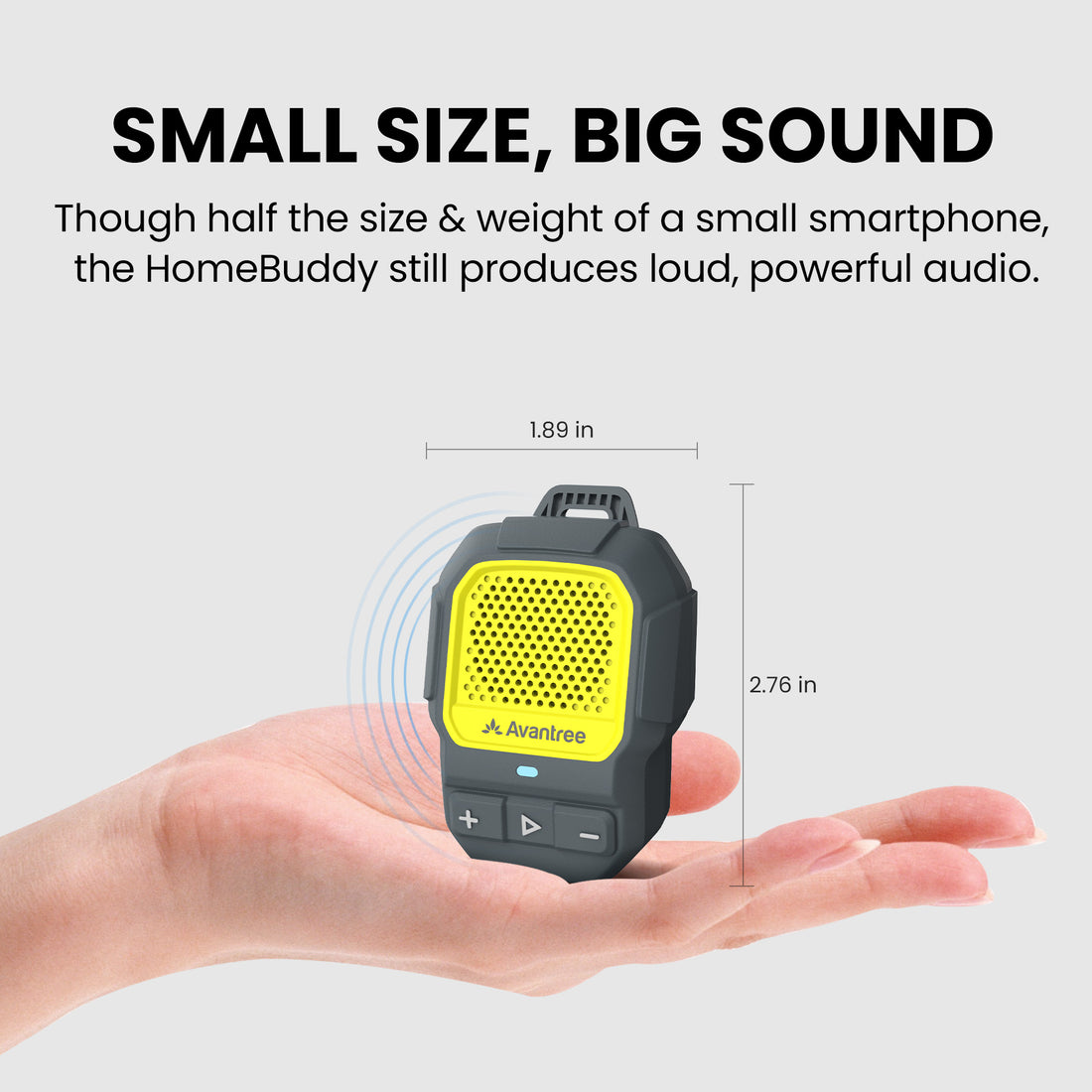 Compact ShareCast Solo speakers for classroom listening