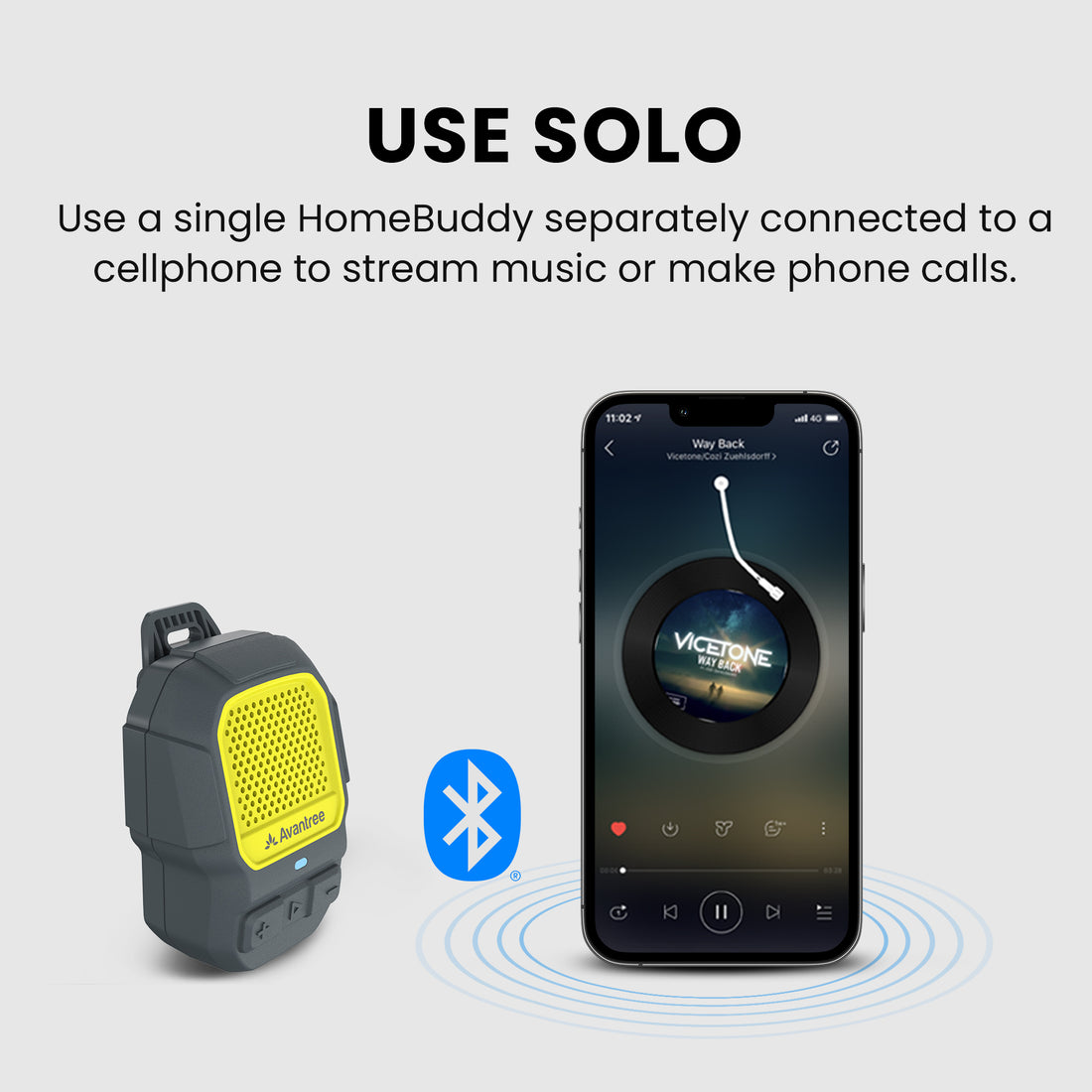 Use ShareCast Solo speakers independently
