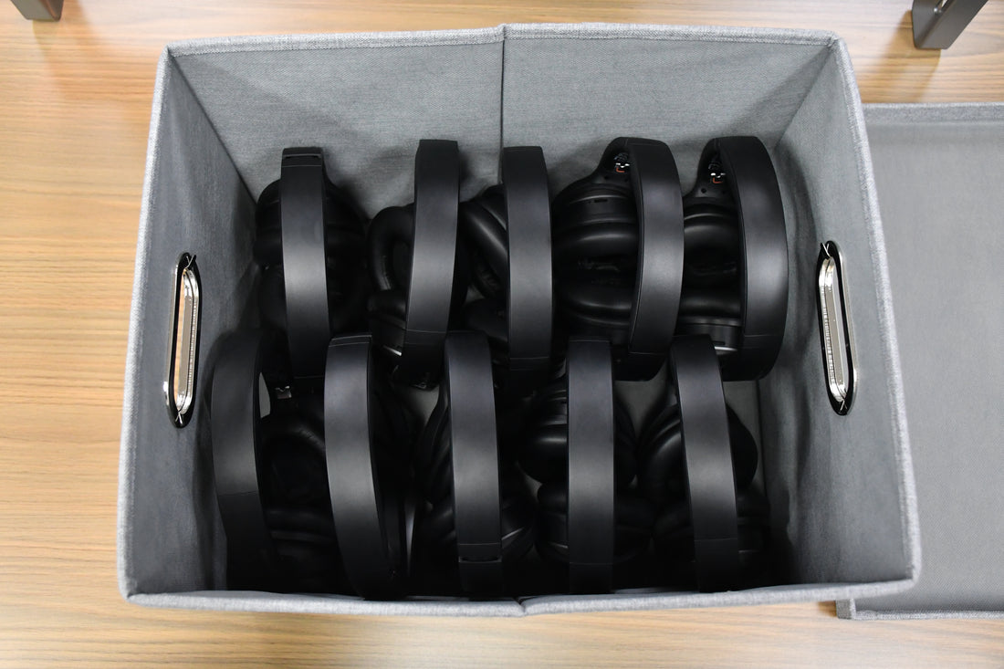 Multi-Headphone & Device Storage Box