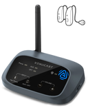 Oasis Aura 
Auracast transmitter for Church, Public events and home TV setups. 
Functioning as an Auracast audio adapter 