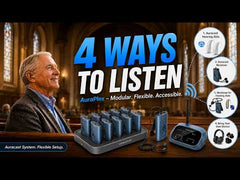 AuraPlex Auracast Assistive Listening System for Churches & Public Spaces