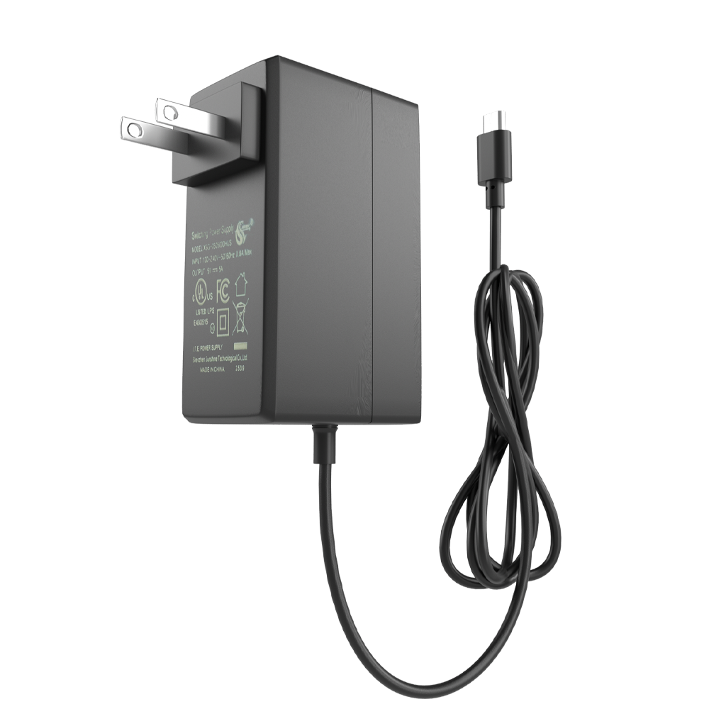 5V/5A USB Power Adapter for AudiTour's charging dock
