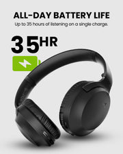 Aura Aria 4 Pro Auracast Headphones for Churches, Theaters, Classrooms & Meetings with up to 35 hours of listening on a single charge.