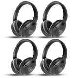 Aria Aura 4 Bluetooth Auracast TV headphones for audio in home, churches, museums, and public venues with shared listening.