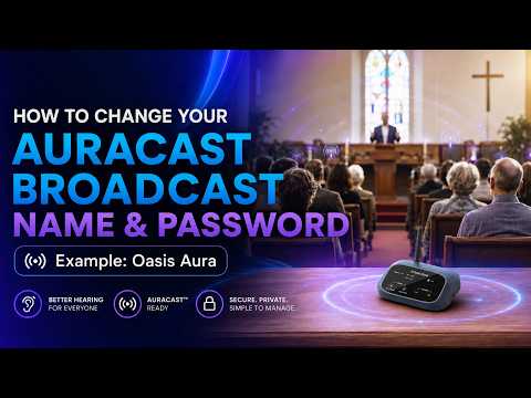 Broadcast name and group settings guide preview