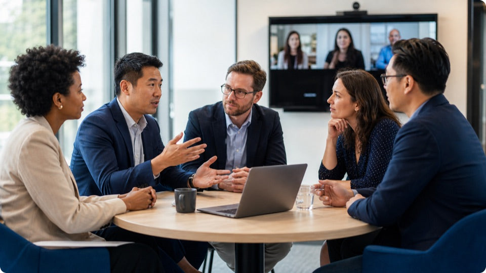 Customers and industry peers in a live roundtable discussion